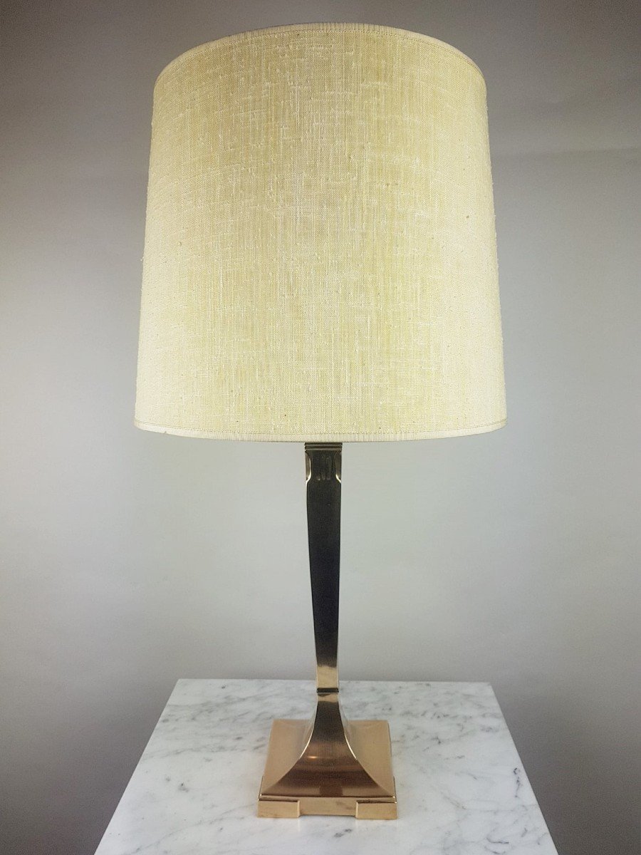 Brass Bedside Lamp - Late 19th