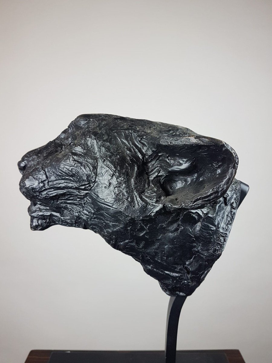 Collin Alberic, Bronze Sculpture With Black Patina