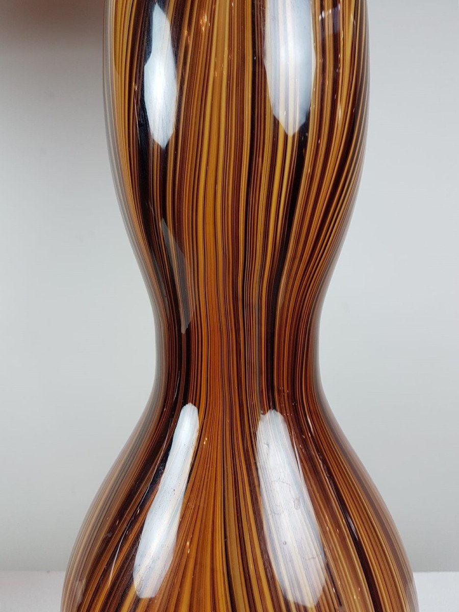 Pair Of Murano Glass Lamps, Circa 1970-photo-2
