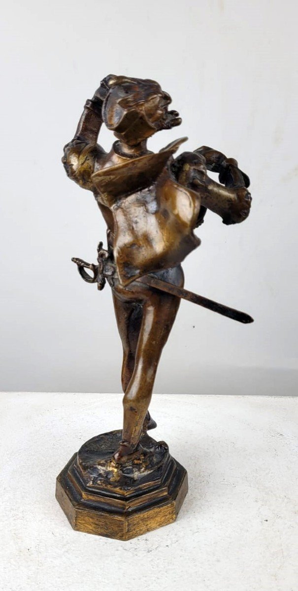 Bronze Sculpture - Mephisto - Signed Auguste De Wever-photo-6