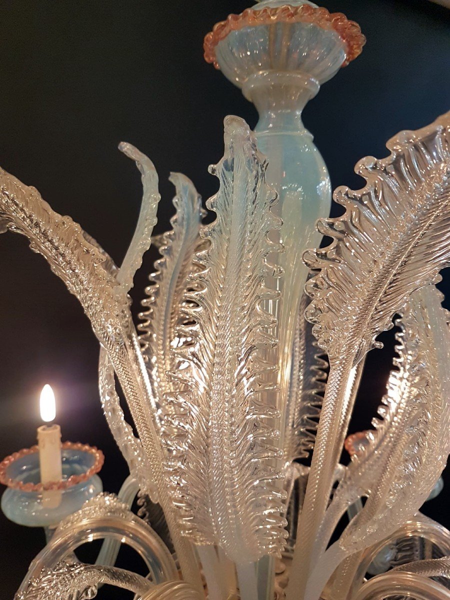 Lustre En Verre De Murano -photo-3