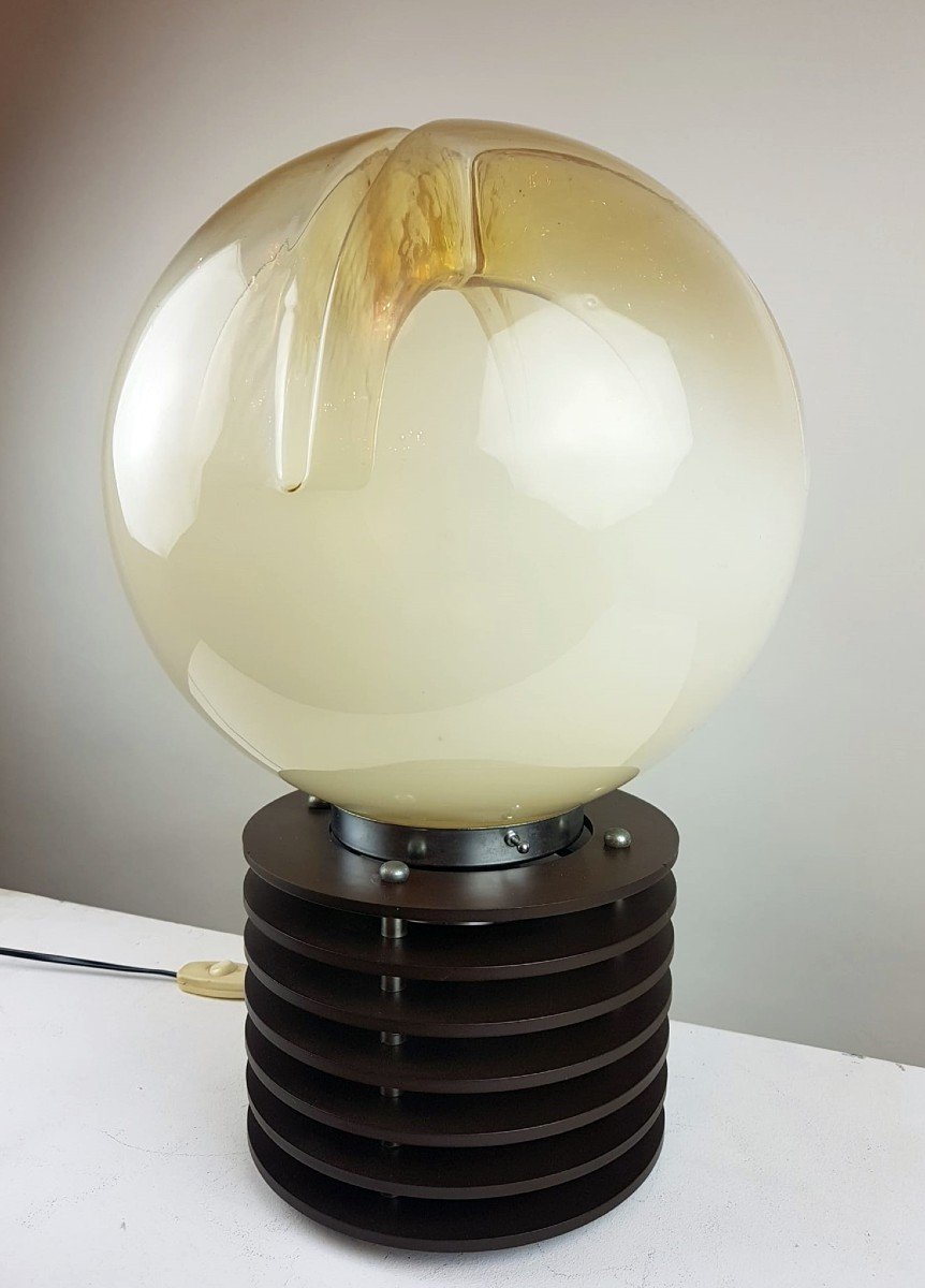 Murano Glass Lamp - Mazzega-photo-2