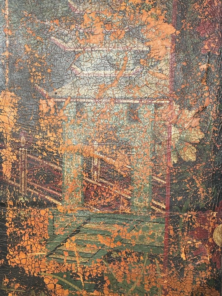 Screen Painted On Leather-photo-1