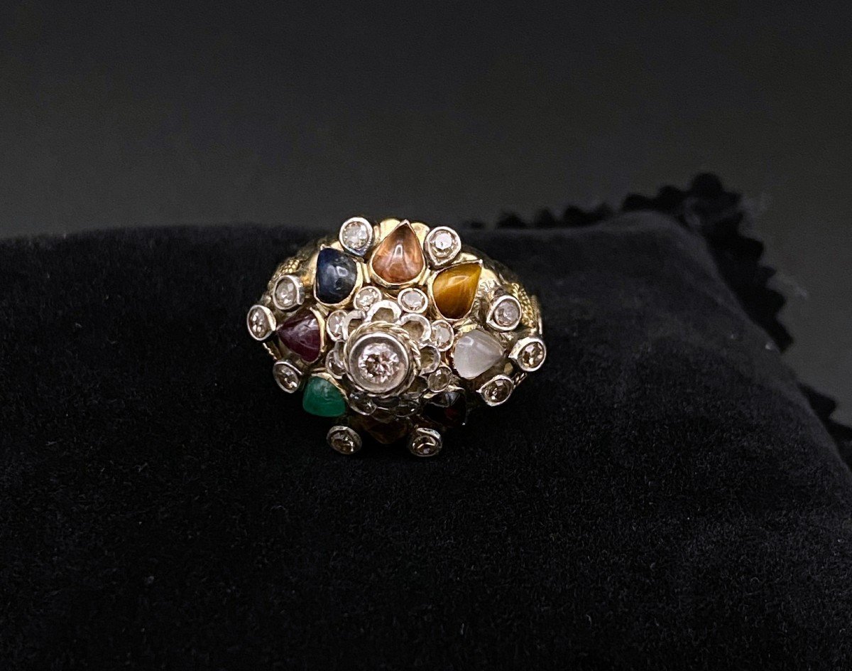 Bague Thaï - Or 14 Carats-photo-1