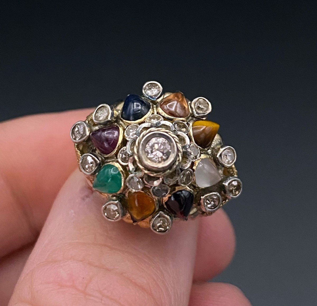 Bague Thaï - Or 14 Carats-photo-6