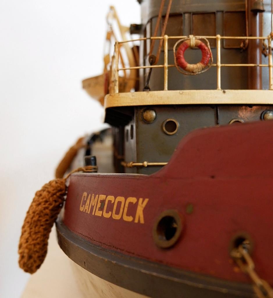 Tugboat Model, "camecock" London, Circa 1940-photo-4