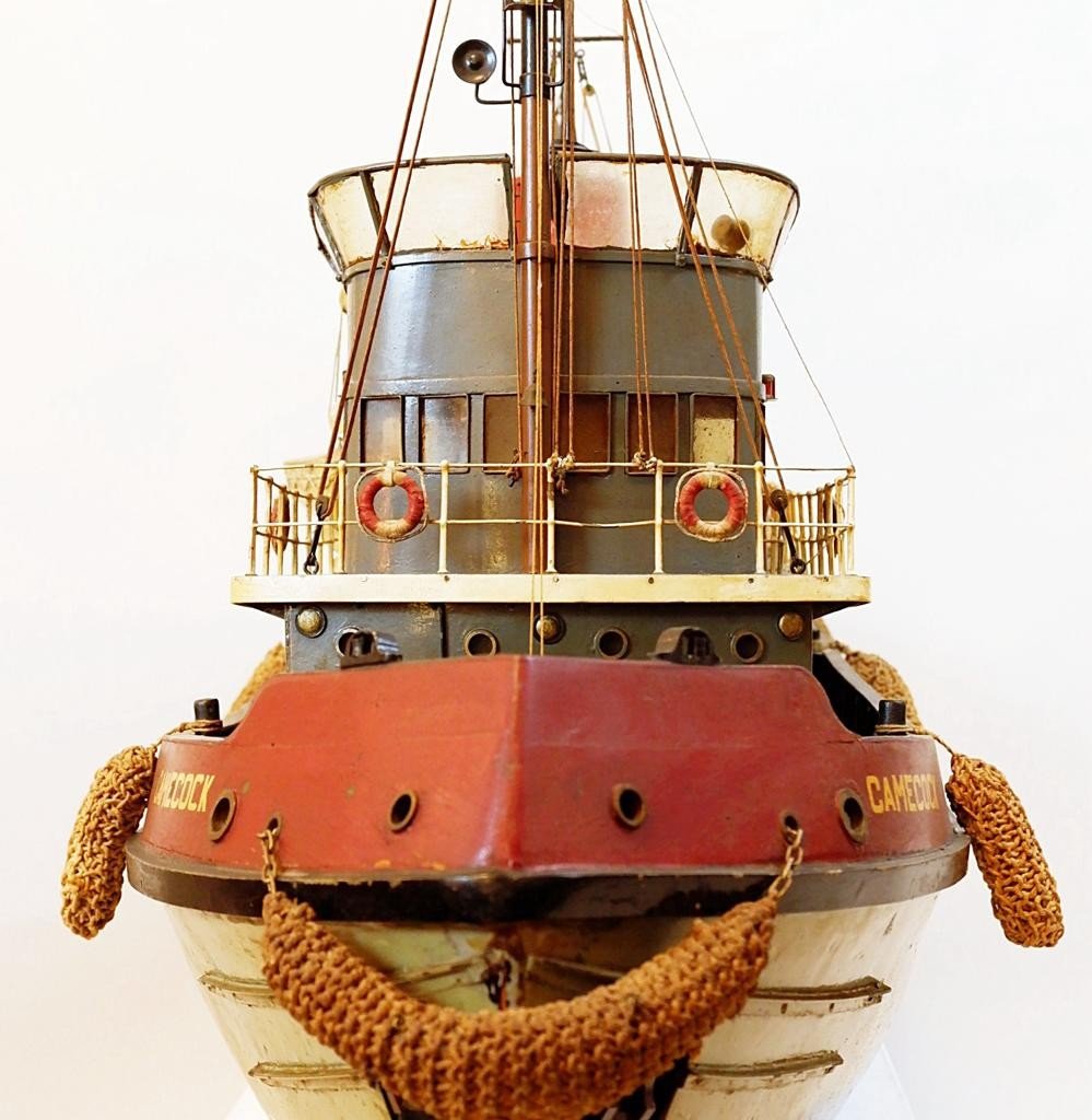 Tugboat Model, "camecock" London, Circa 1940-photo-1