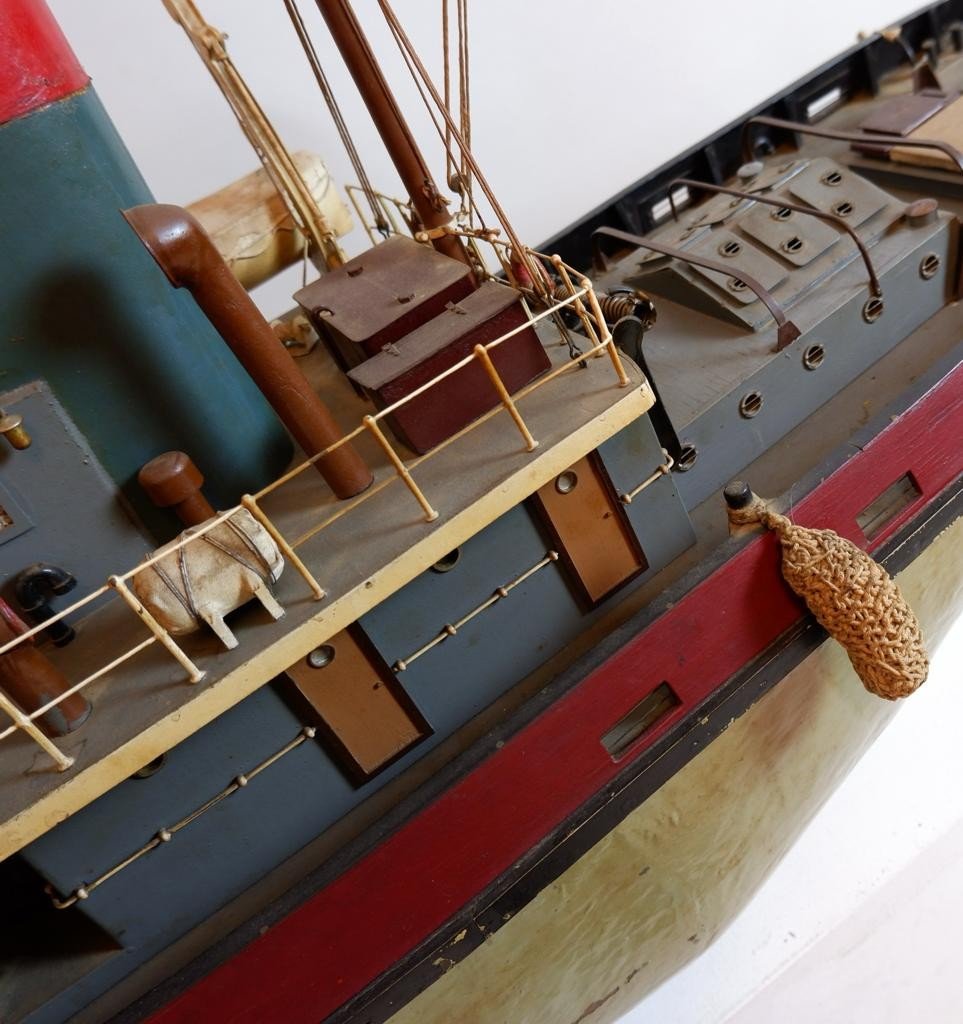 Tugboat Model, "camecock" London, Circa 1940-photo-7