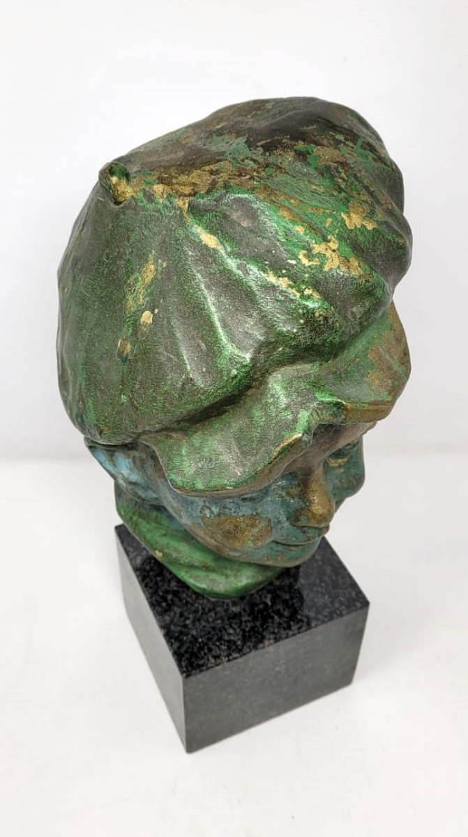 Sculpture De Gavroche En Bronze-photo-2