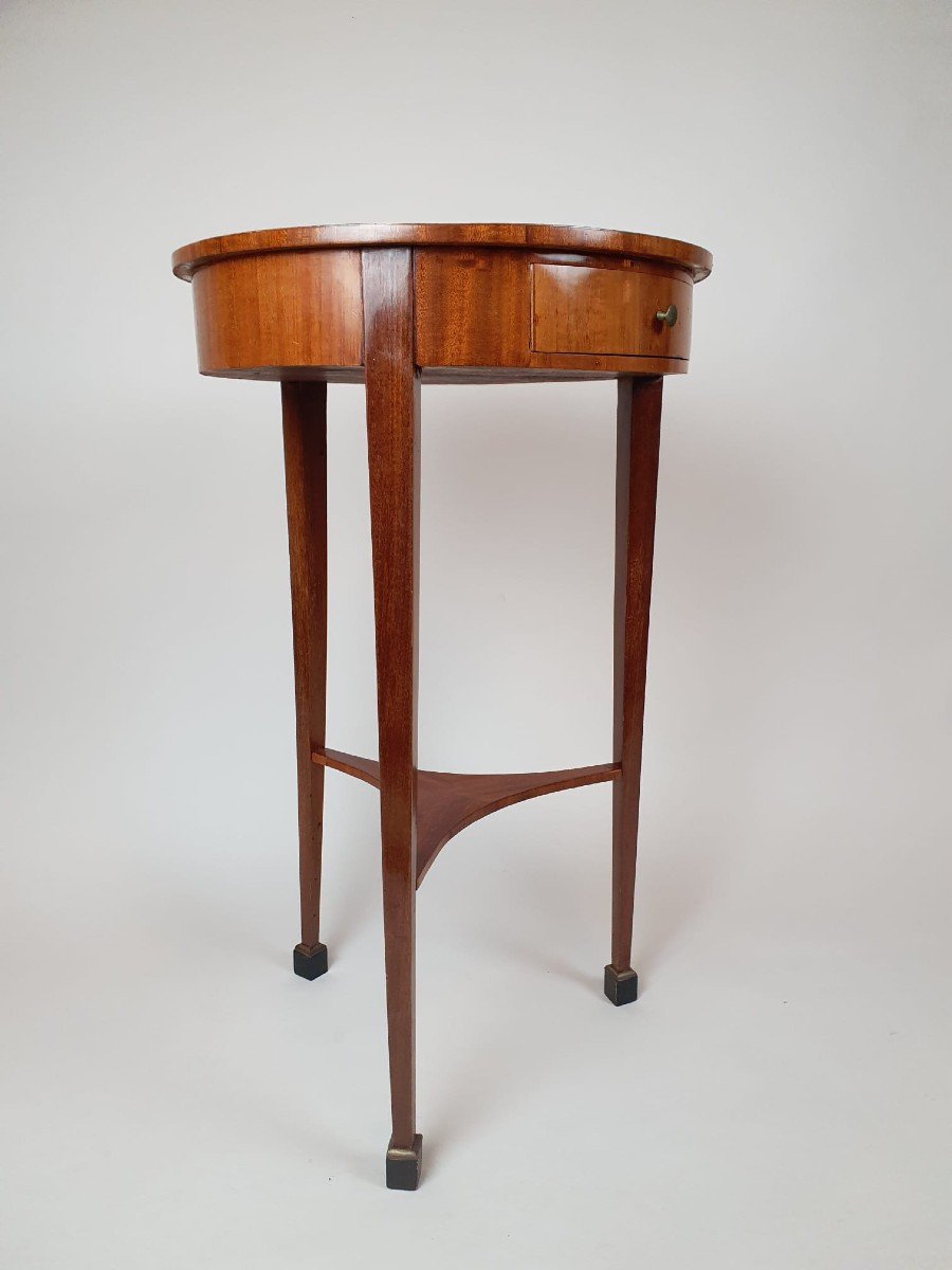 Louis XVI Style Side Table-photo-3