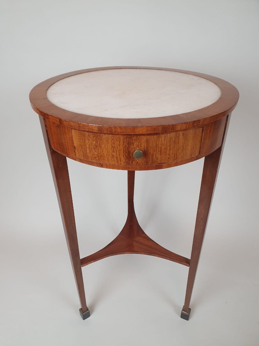 Louis XVI Style Side Table-photo-4