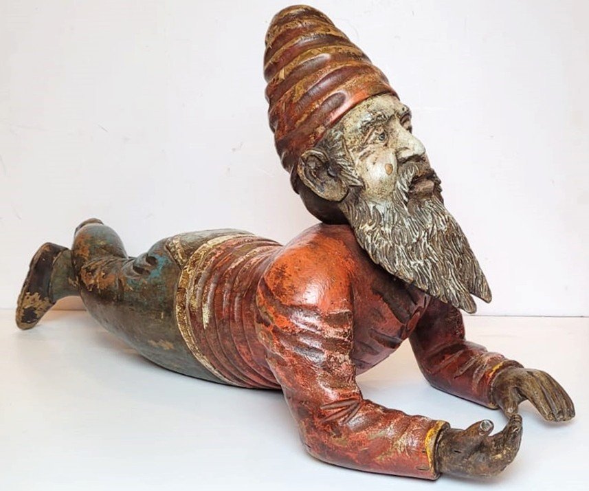 Polychrome Fireplace Gnome