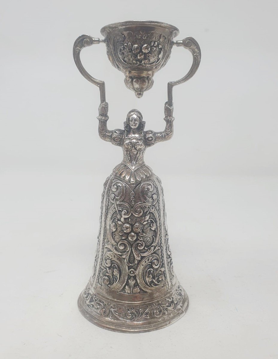 Coupe De Mariage En Argent Et Vermeil, 18th