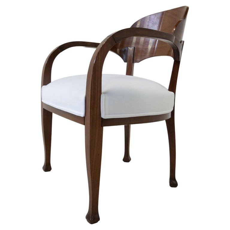 Henry Van De Velde, Fauteuil Art Nouveau Vers 1908-photo-2