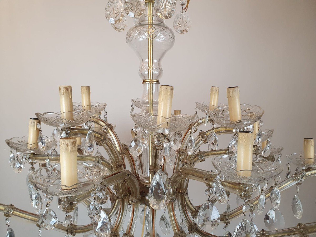Large Marie-thérèse Chandelier With 22 Lights -photo-1