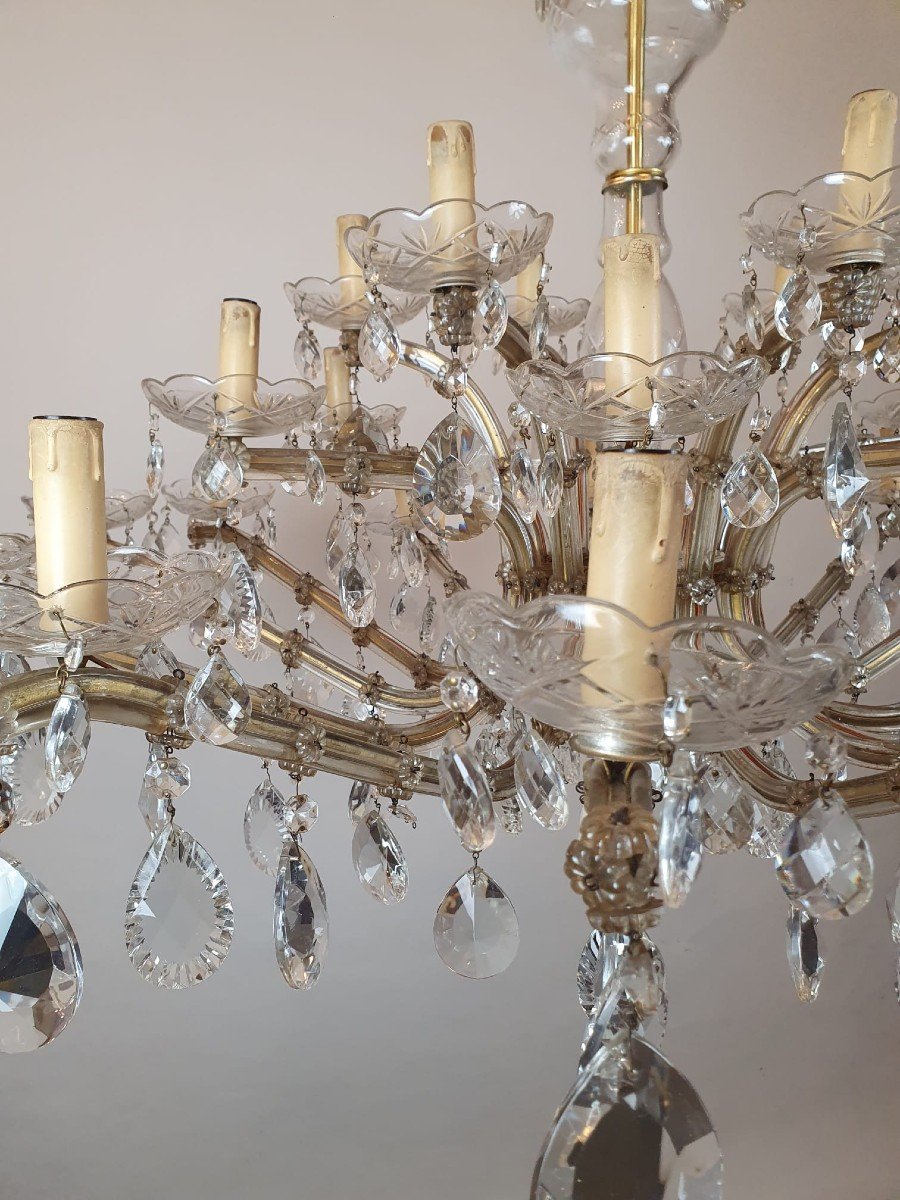 Large Marie-thérèse Chandelier With 22 Lights -photo-2