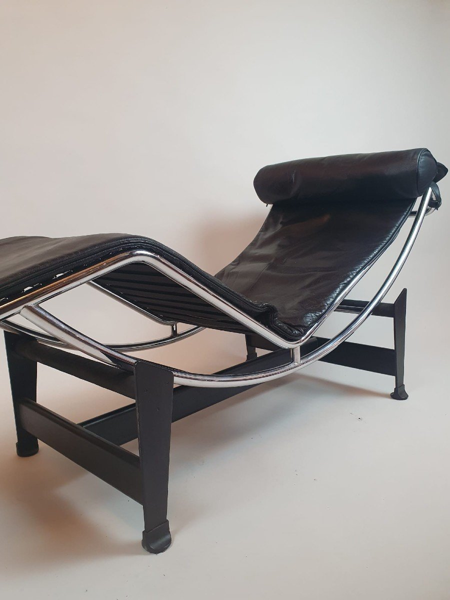 Le Corbusier, Lc4 Chaise Longue For Cassina, Circa 1970-photo-3