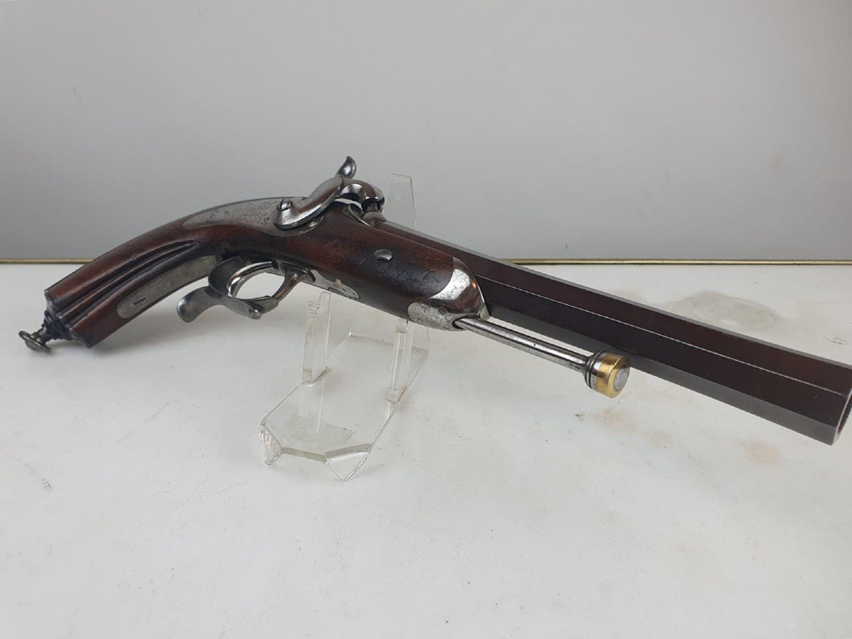 Pair Of Percussion Pistols, 2nd Republic-photo-4