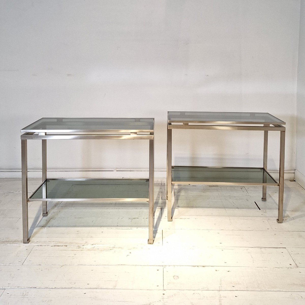 Pair Of Guy Lefèvre Sofa Ends For Maison Jansen 1960s-photo-3