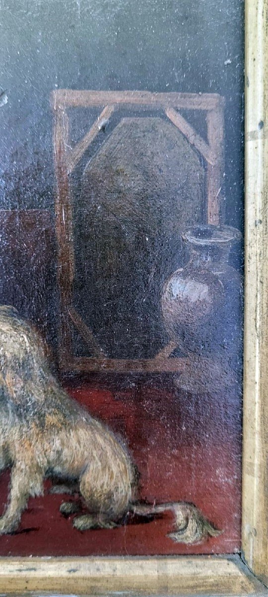 Huile Sur Panneau - XIXème-photo-2