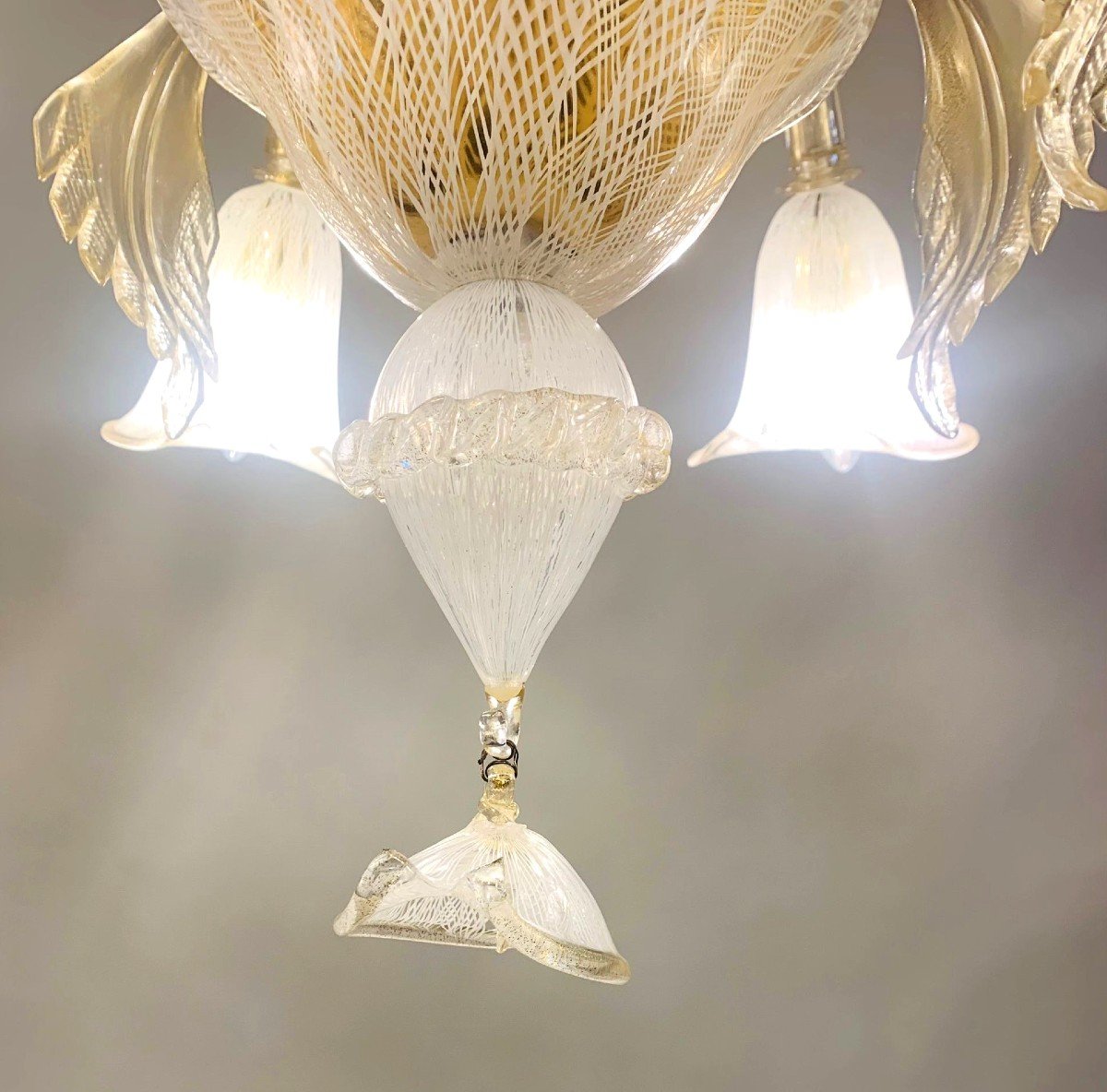 Lustre En Verre De Murano-photo-5
