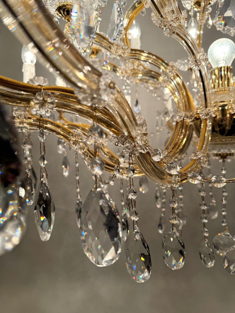 Grand Lustre Marie-thérèse à 35 Lumières -photo-5