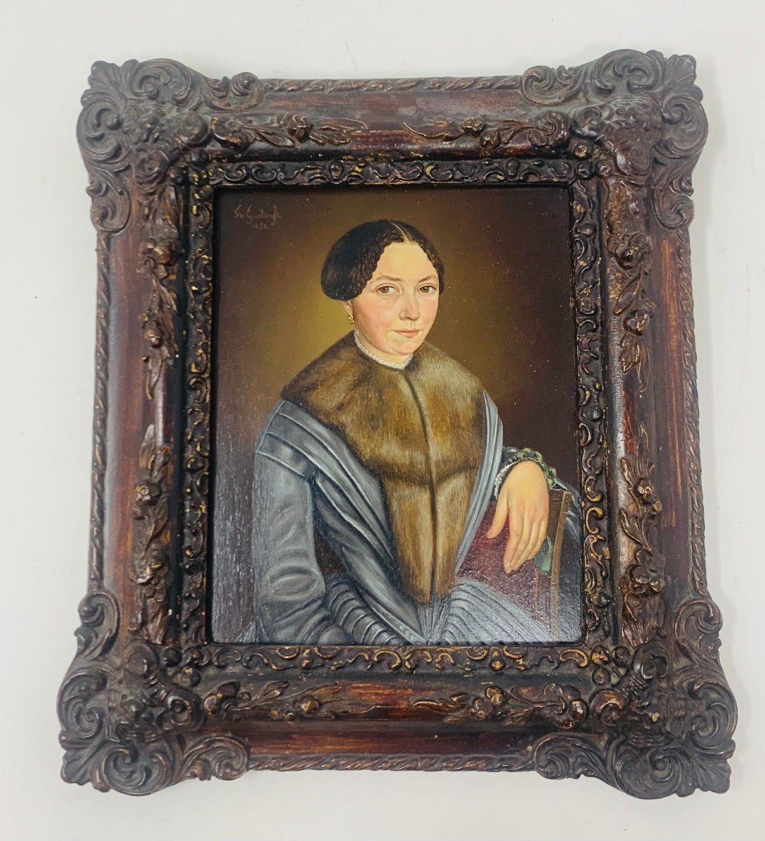 Huile Sur Panneau - 1852