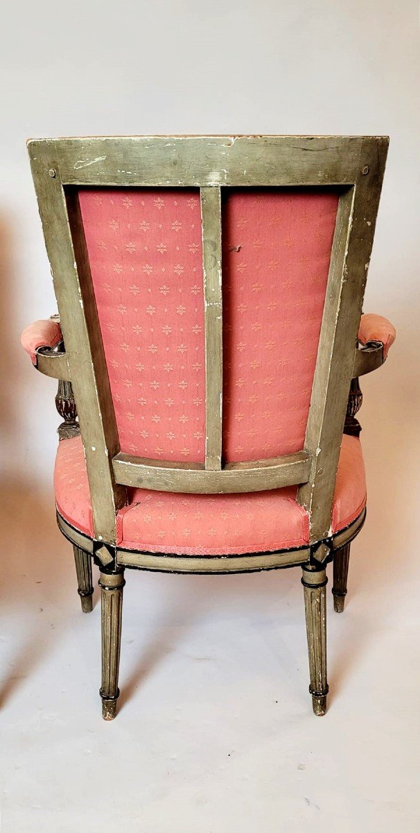 Pair Of Directoire Armchairs-photo-4