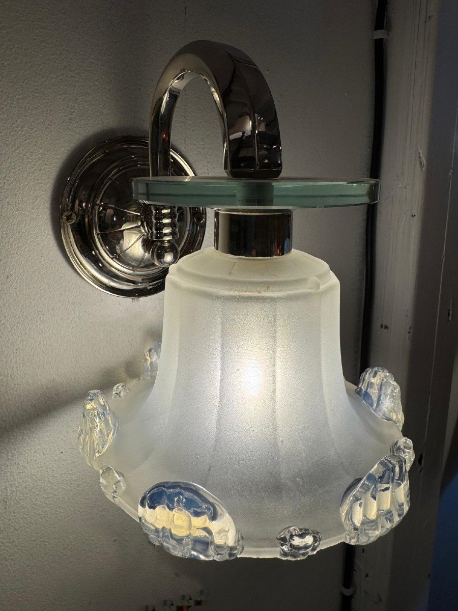 Pair Of Wall Lights, France 1940, Ezan-photo-2