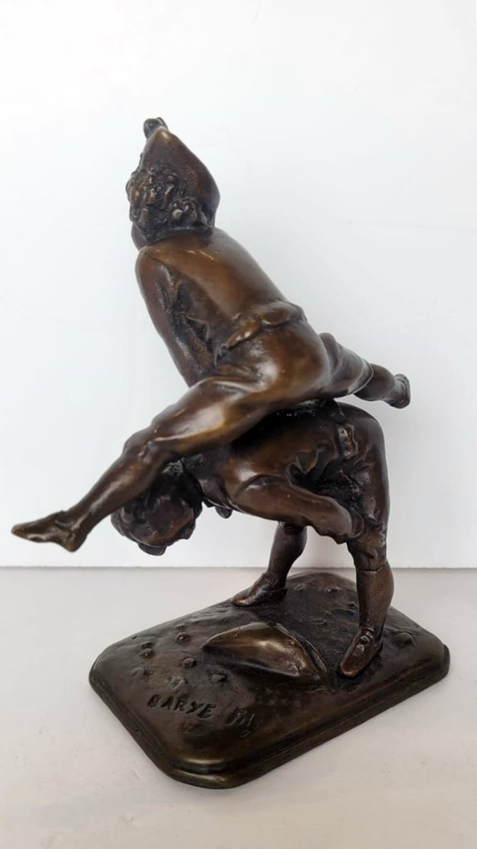 Bronze Sculpture By Alfred Barye Fils-photo-3