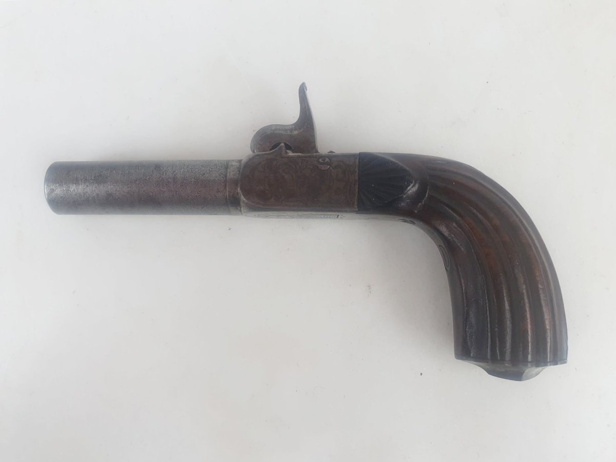 Box Set Of Pair Of Percussion Pocket Pistols-photo-4