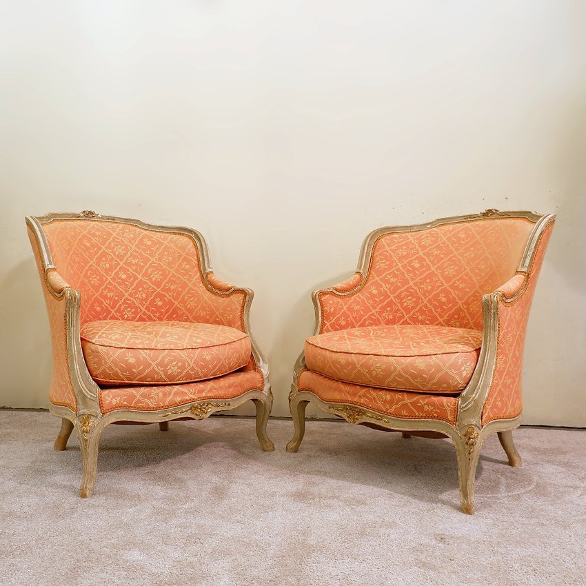 Paire de fauteuils, 19th.c-photo-2