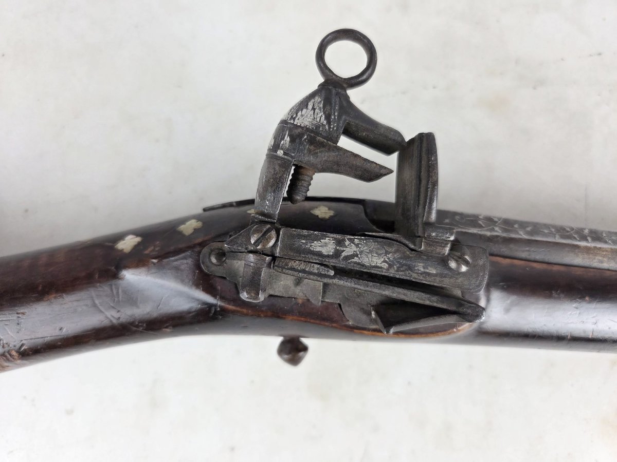 Blunderbuss, Caucasus, 19th, Silver Damask-photo-2