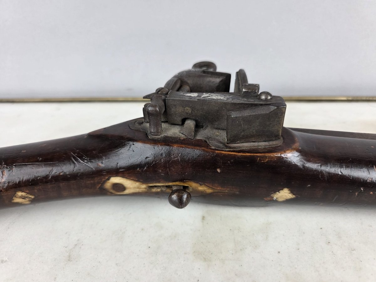 Blunderbuss, Caucasus, 19th, Silver Damask-photo-4