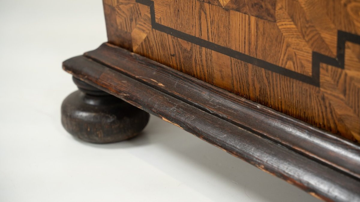 Walnut And Ash Chest, Late 18th Century-photo-1