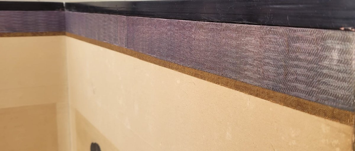 Paravent à 6 panneaux, Japon 20 th.c-photo-4