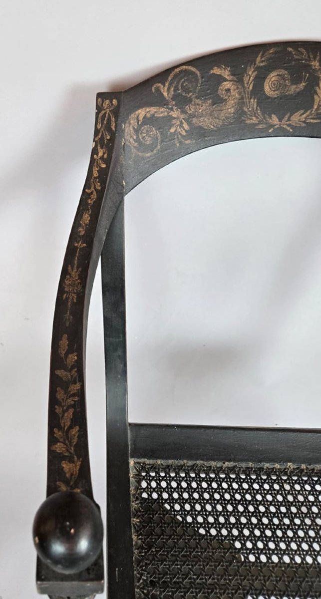 Chaise cannées, Chapuis, début 19th-photo-4