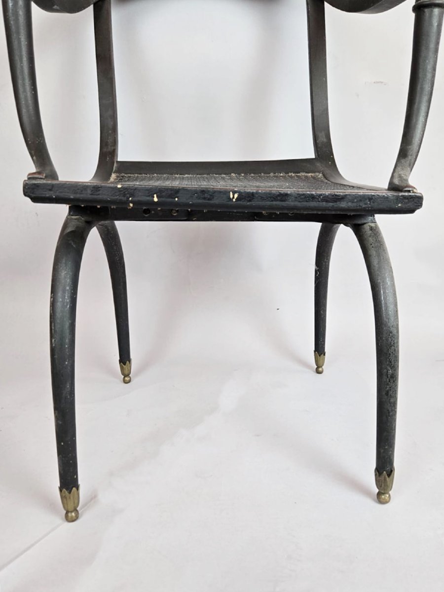 Chaise cannées, Chapuis, début 19th-photo-3