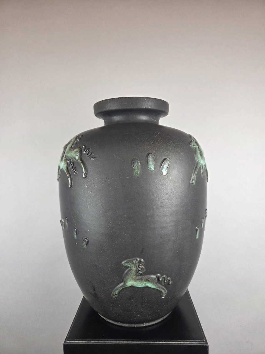 Vase vintage, Ugo Zaccagnini, 1950, Italie-photo-1