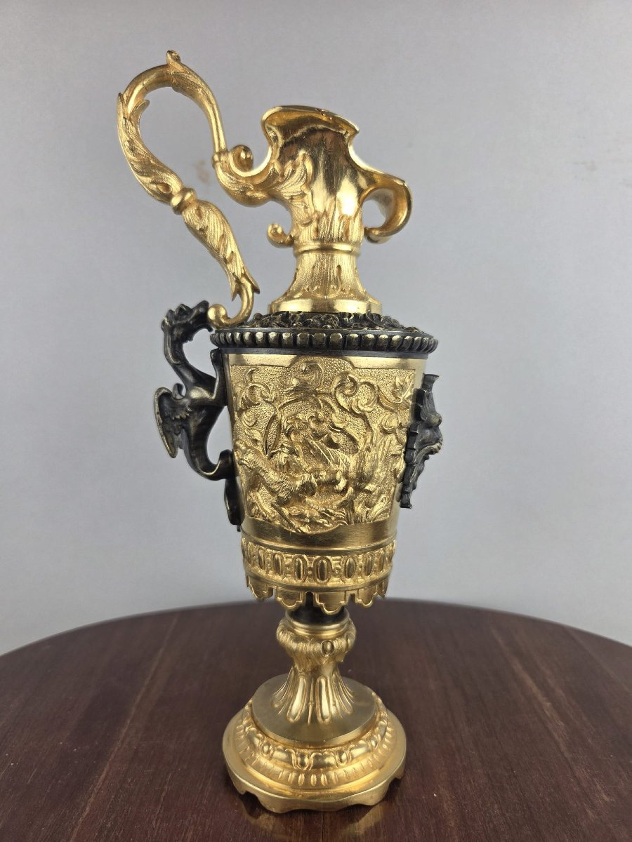 vase en bronze doré, style Renaissance, 19th -photo-4