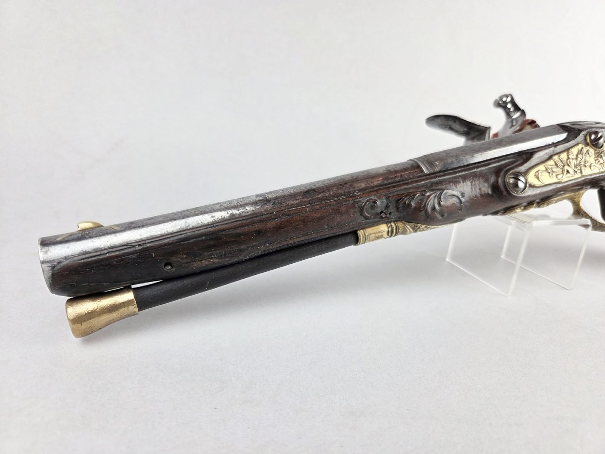 Flintlock Pistol, Signed Claude Niquet In Liège, Circa 1760-photo-5