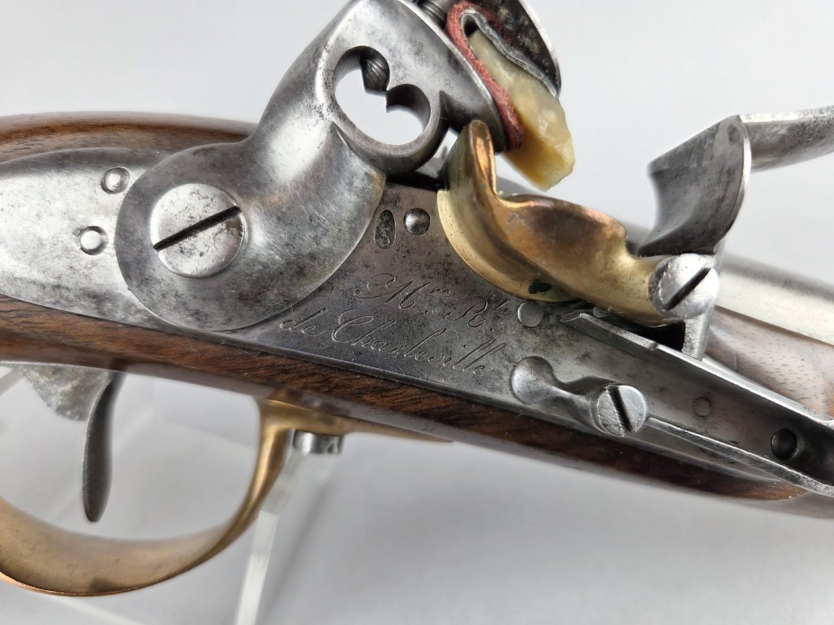 2 Flintlock Officer Pistols Model 1816-photo-4
