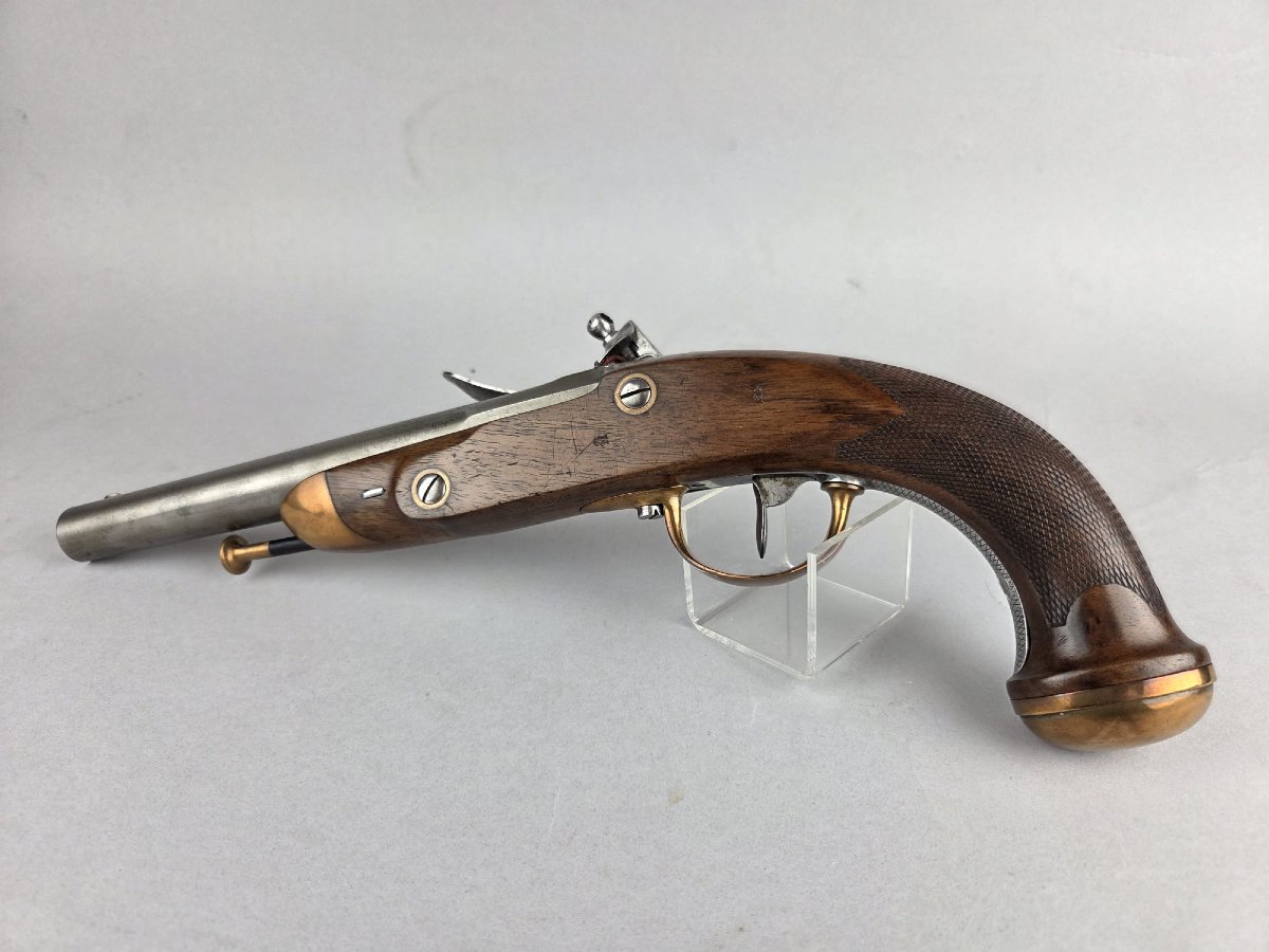 2 Flintlock Officer Pistols Model 1816-photo-2
