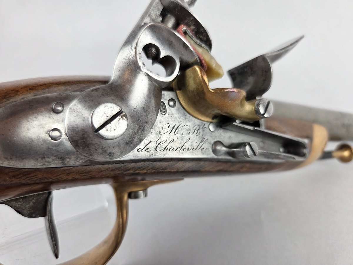 2 Flintlock Officer Pistols Model 1816-photo-5