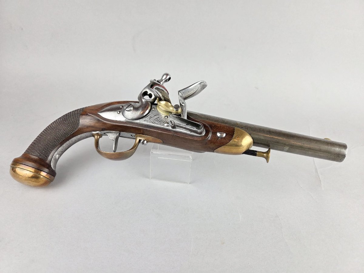 2 Flintlock Officer Pistols Model 1816-photo-6