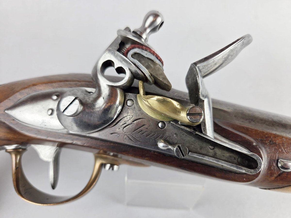 2 Flintlock Officer Pistols Model 1816-photo-7