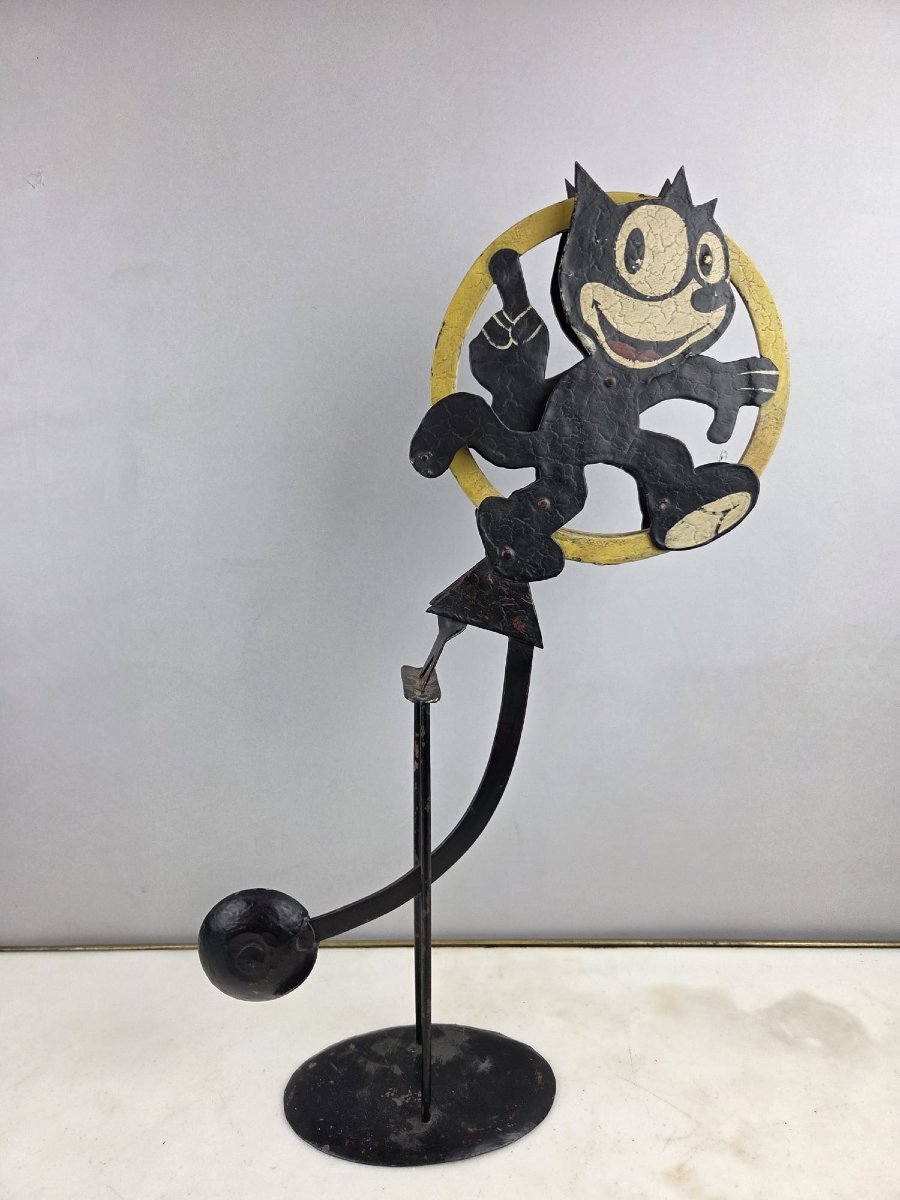 Balancier de comptoir "Felix le chat" vers 1930-photo-1