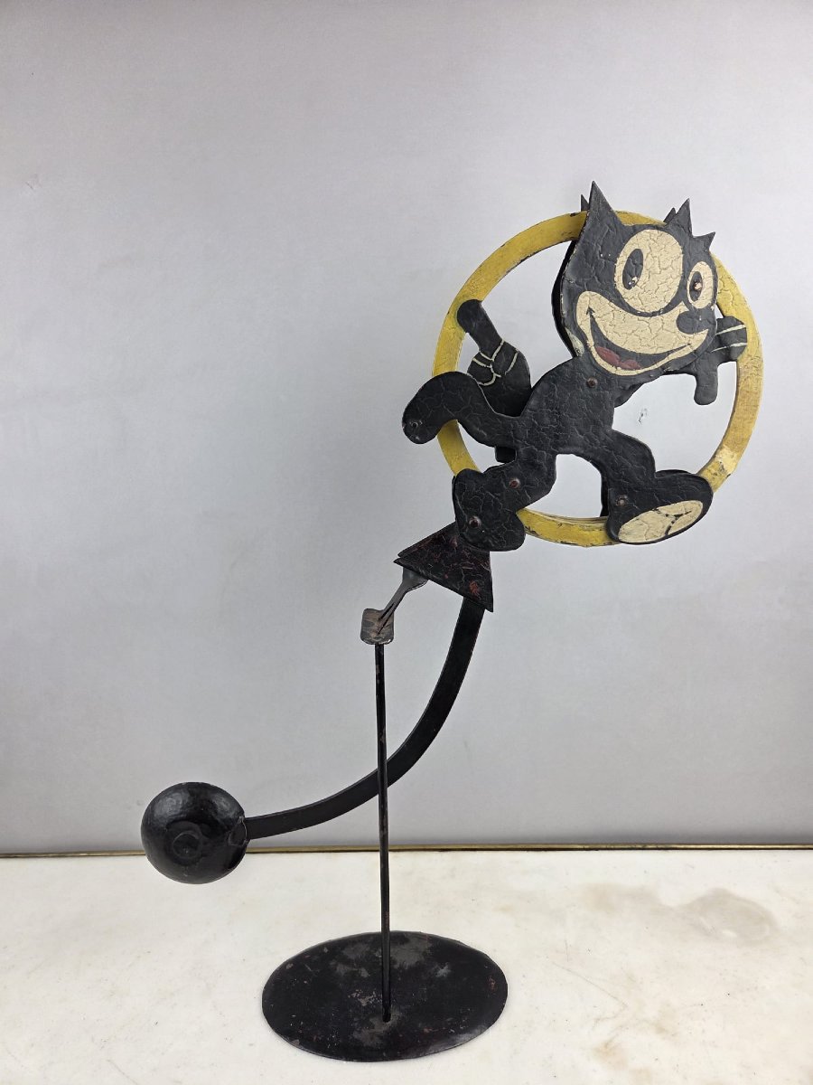 Balancier de comptoir "Felix le chat" vers 1930-photo-4