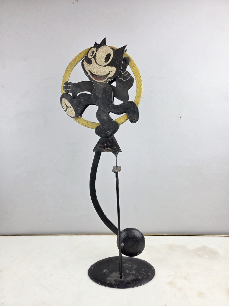 Balancier de comptoir "Felix le chat" vers 1930