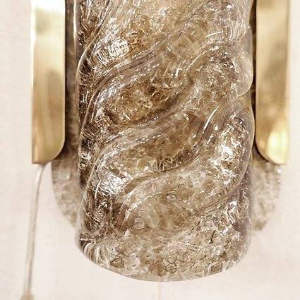 Pair Of Murano Wall Lights By Kaiser - 1970s -photo-3